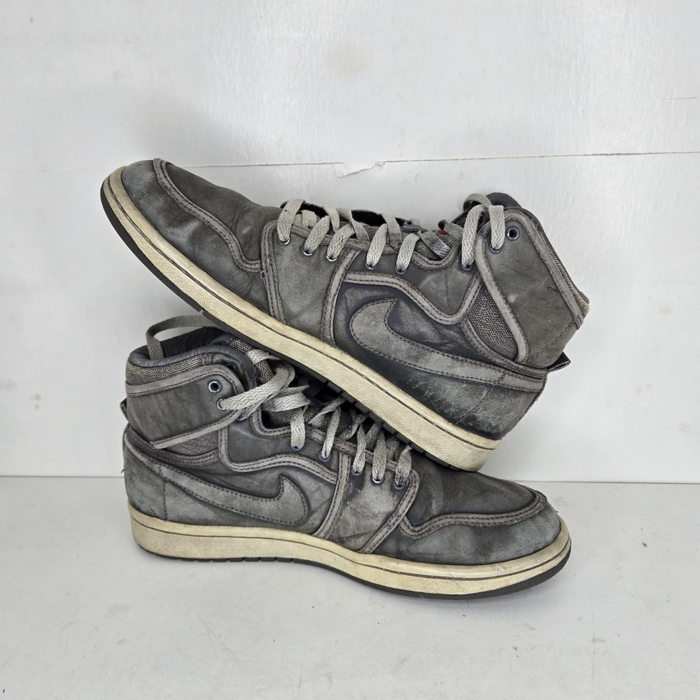 AJKO Premium 'Graphite' 503539 001 Lt Graphite/Neutrl Grey-Varsity Red‎ Size 8.5 - Picture 7 of 8